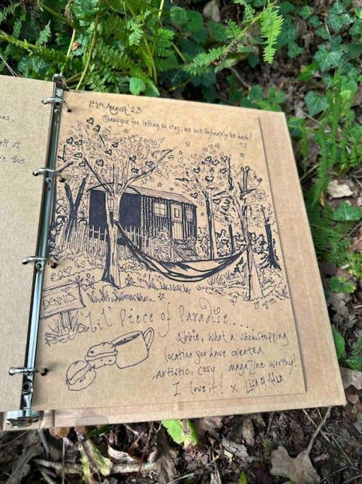 Cornwall Woodland Shepherd'S Hut Deirdres Hut Бодмін Екстер'єр фото